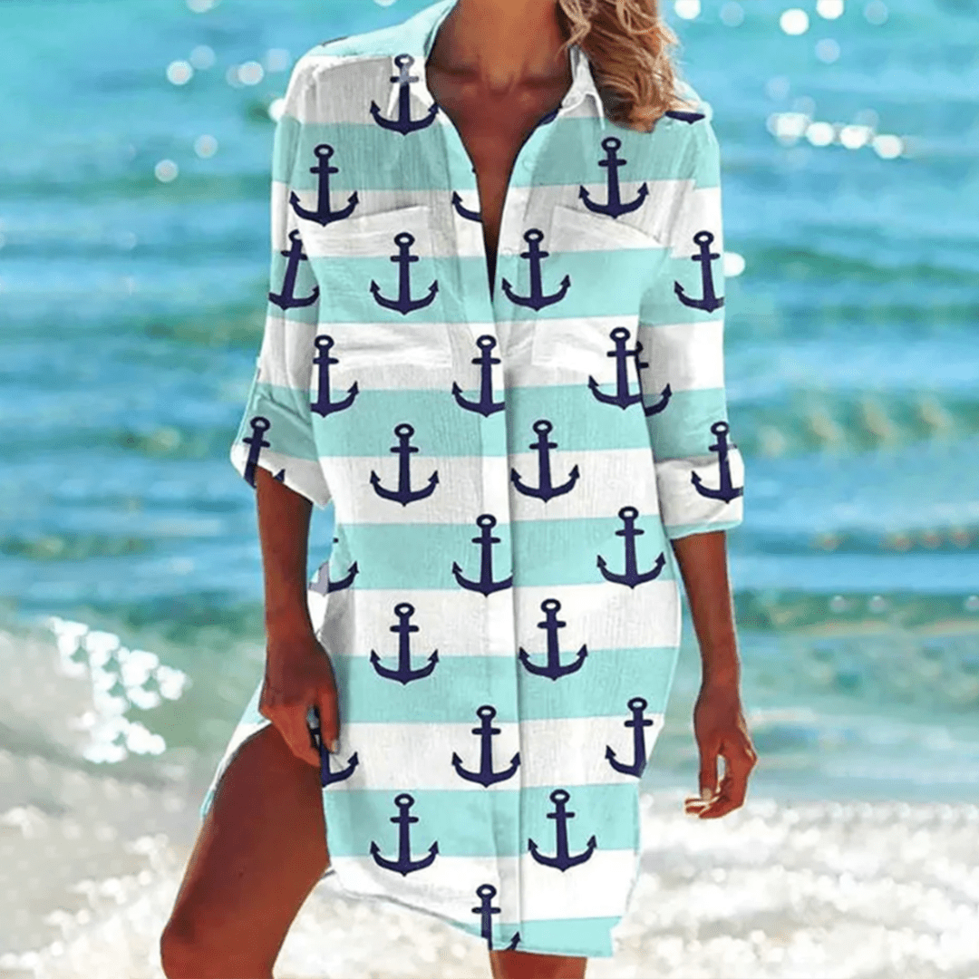Karen | Women's Button-Down Mini Dress