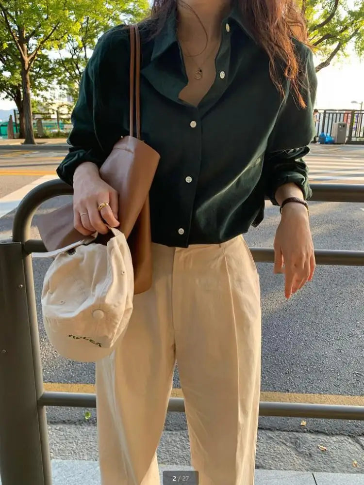 Kathy | Women's Button-Down Blouse
