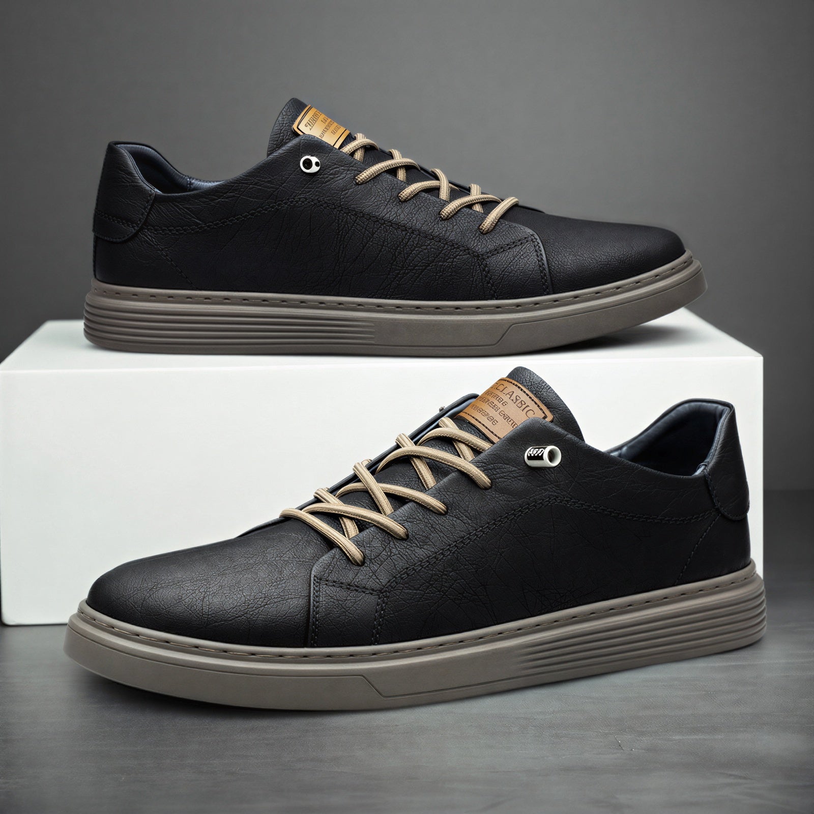 Keith | Men's Lace-Up Casual Sneakers