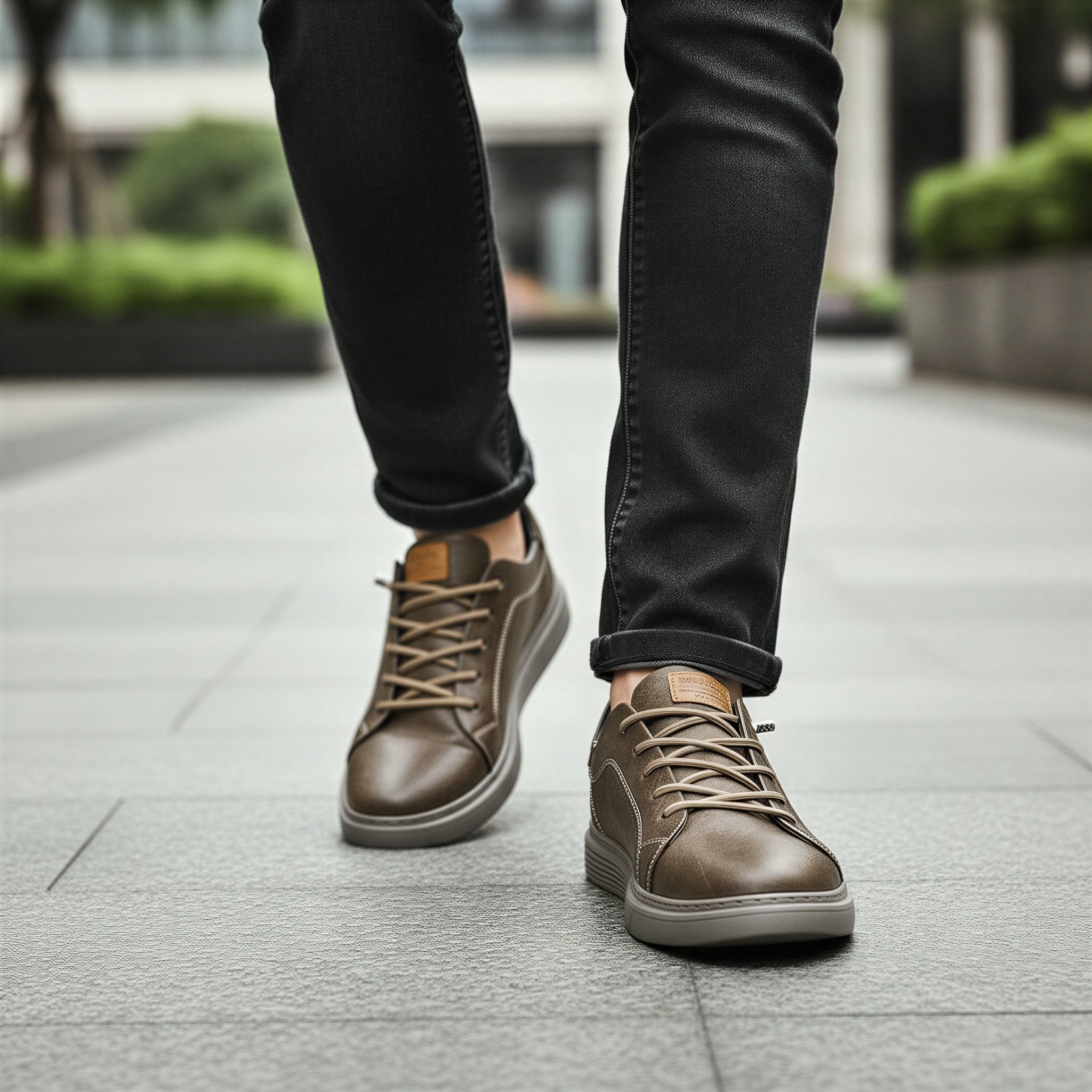 Keith | Men's Lace-Up Casual Sneakers
