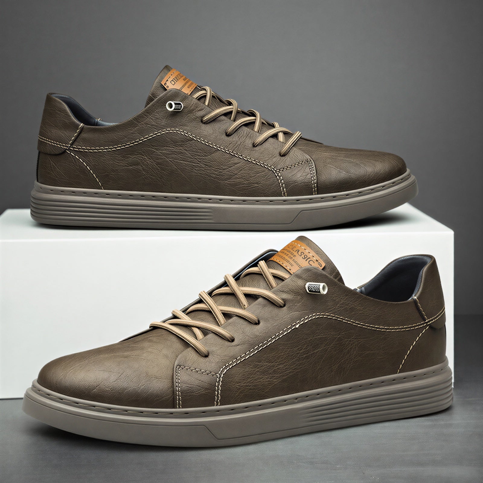 Keith | Men's Lace-Up Casual Sneakers