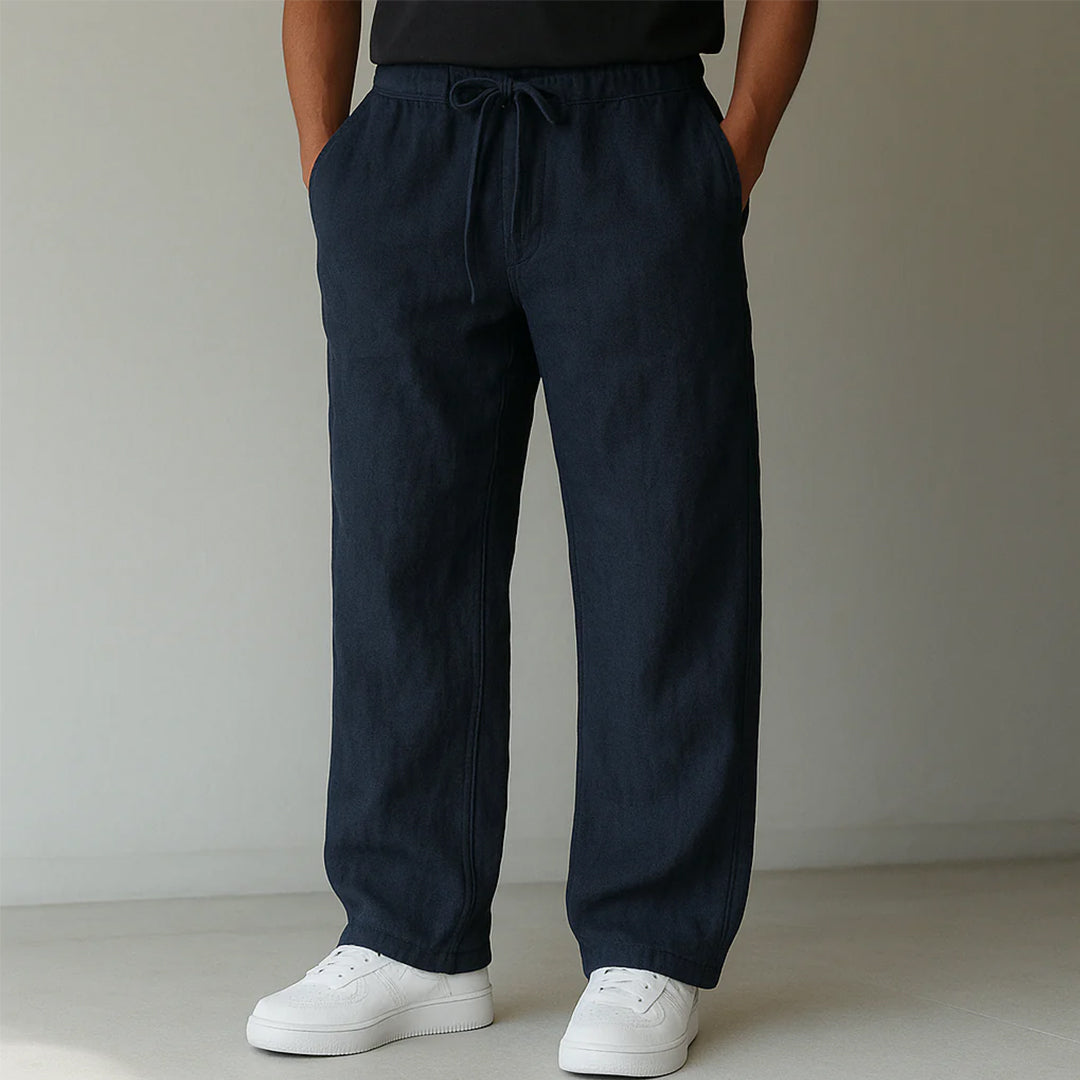 Kenneth | Men's Wide Leg Drawstring Pants
