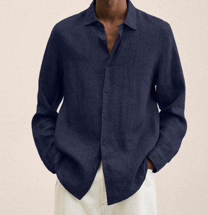 Kieran | Men's Long Sleeve Button-Down Casual Shirt