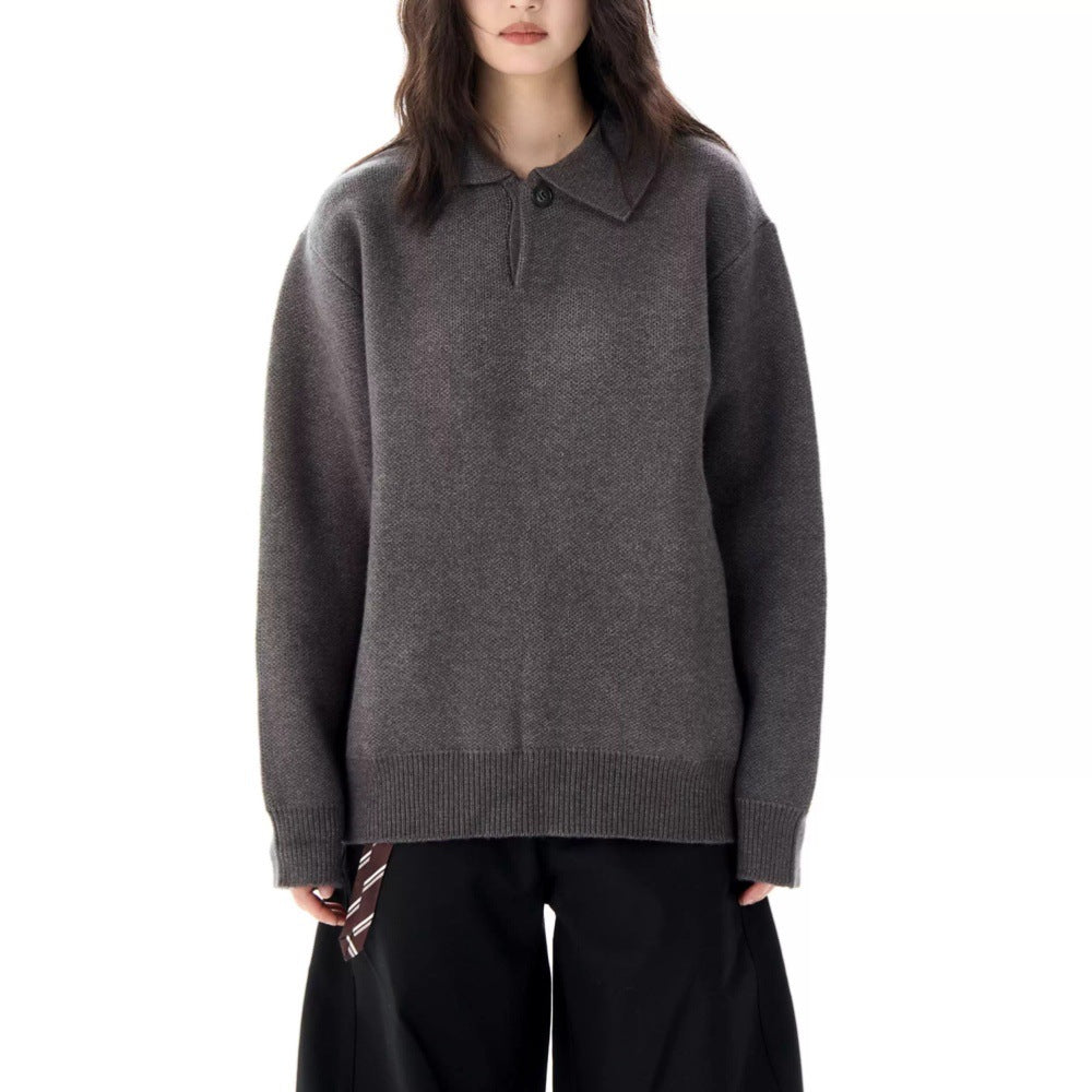Krista | Women's Collared Pullover Sweater