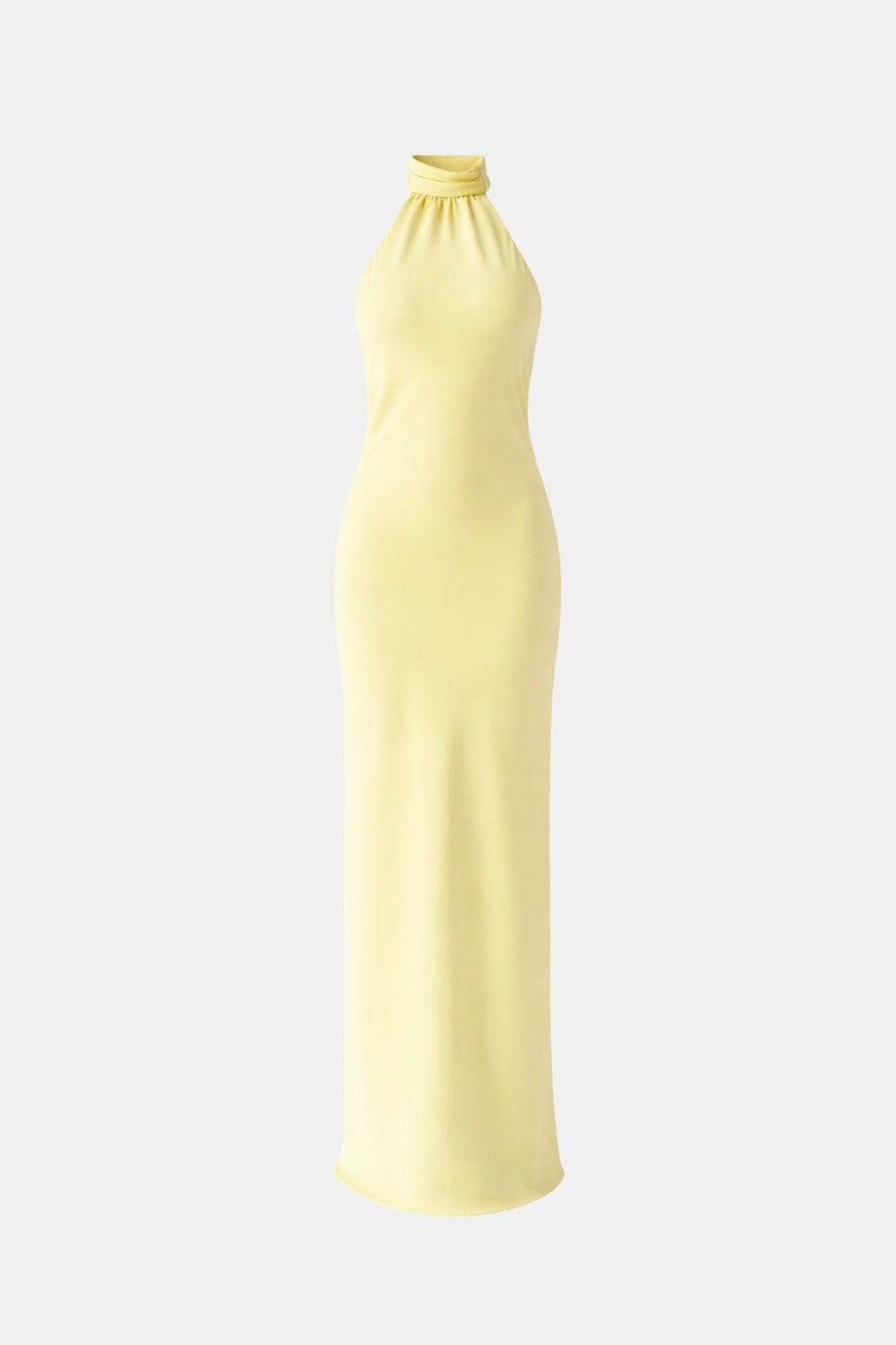 Kristen | Women's Sleeveless Halter Maxi Dress