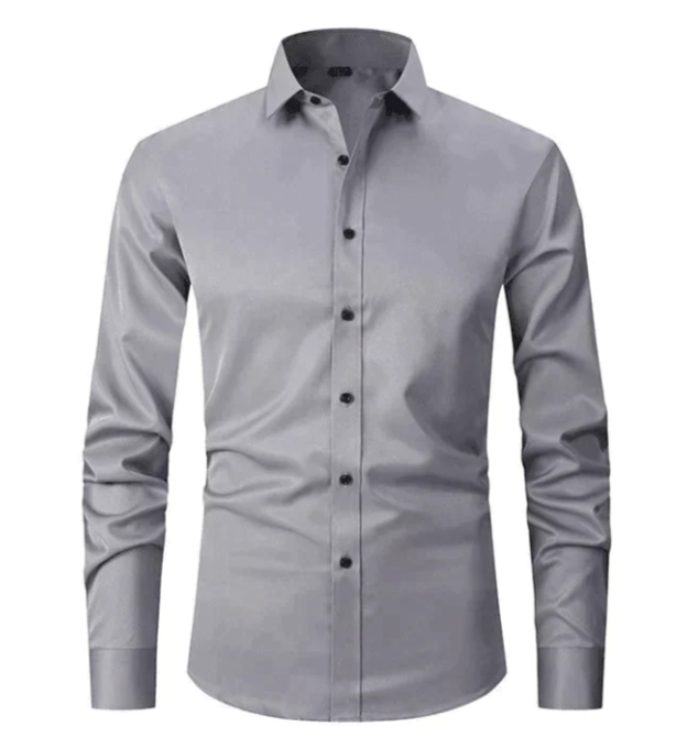 Kurt | Men's Slim-Fit Button-Up Dress Shirt