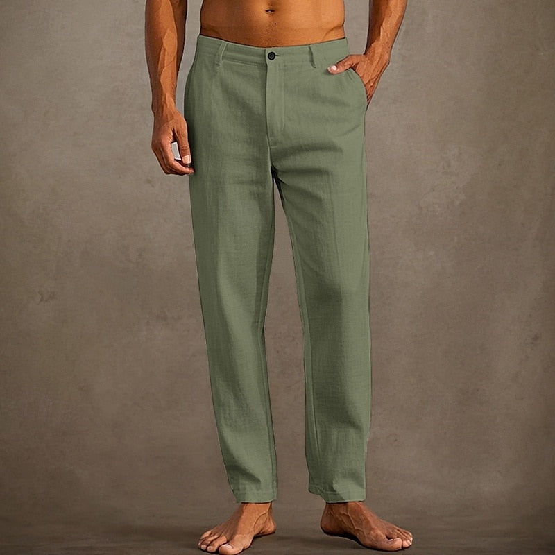 Laurence | Men's Straight Leg Casual Pants