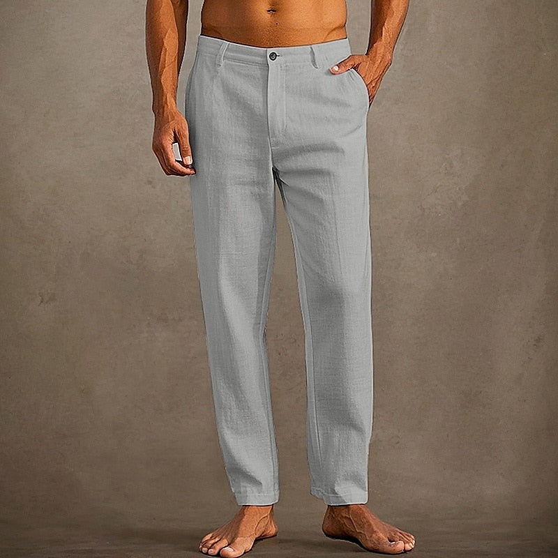 Laurence | Men's Straight Leg Casual Pants