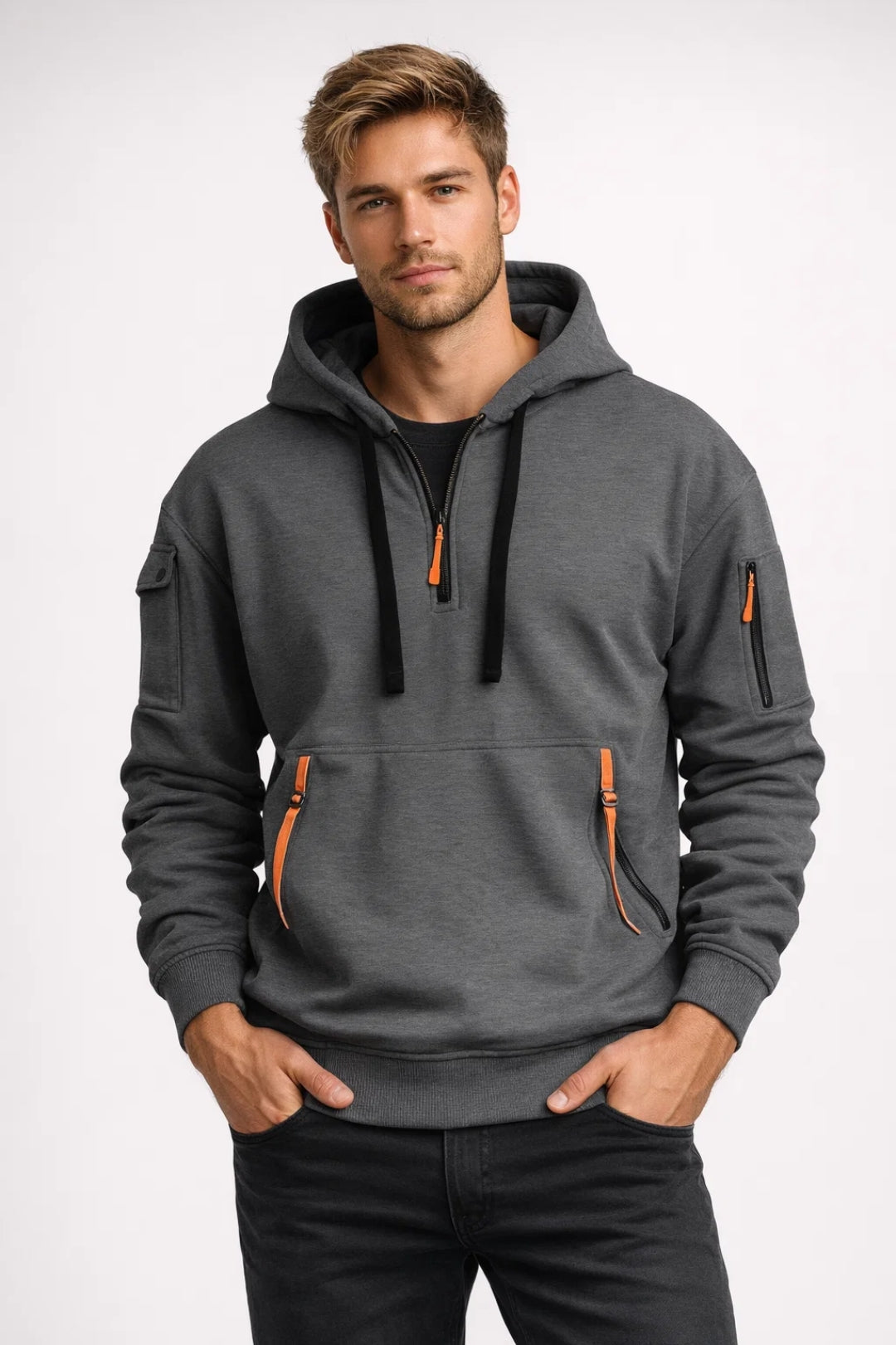 Lawson | Men's Half-Zip Pullover Hoodie