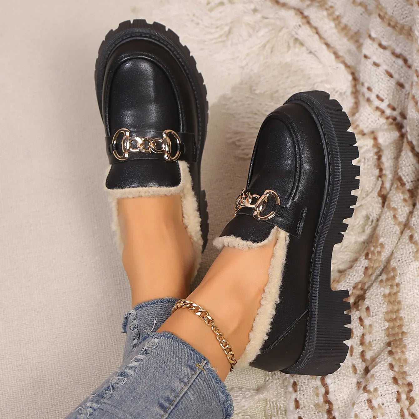 Leah | Women's Slip-On Chunky Loafers
