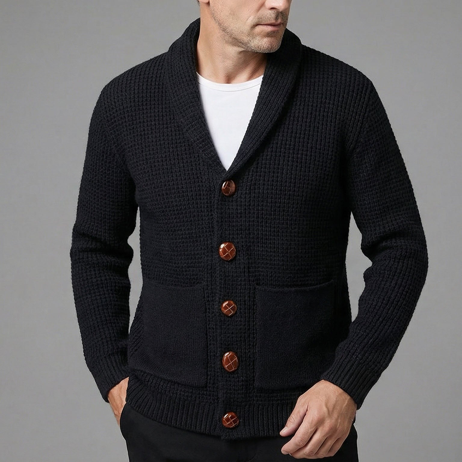 Lee | Men's Shawl Collar Cardigan