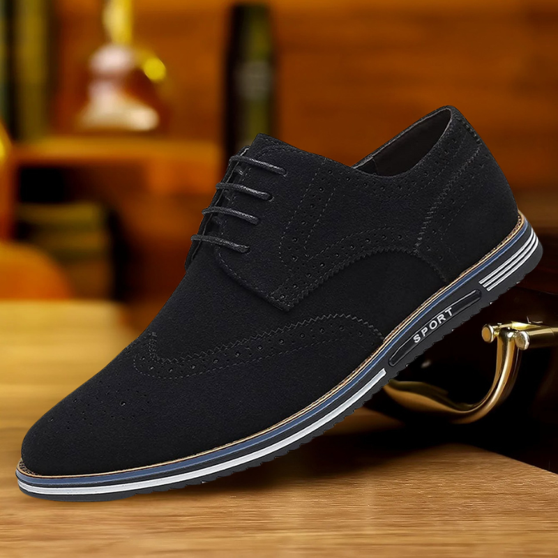 Logan | Men's Wingtip Lace-Up Oxford Shoes