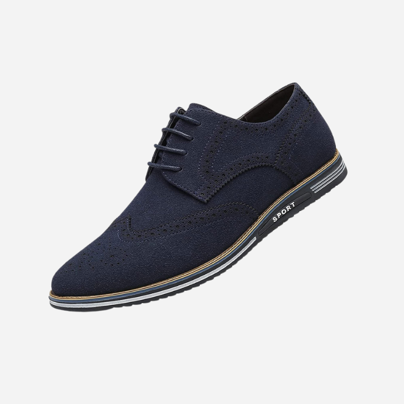 Logan | Men's Wingtip Lace-Up Oxford Shoes