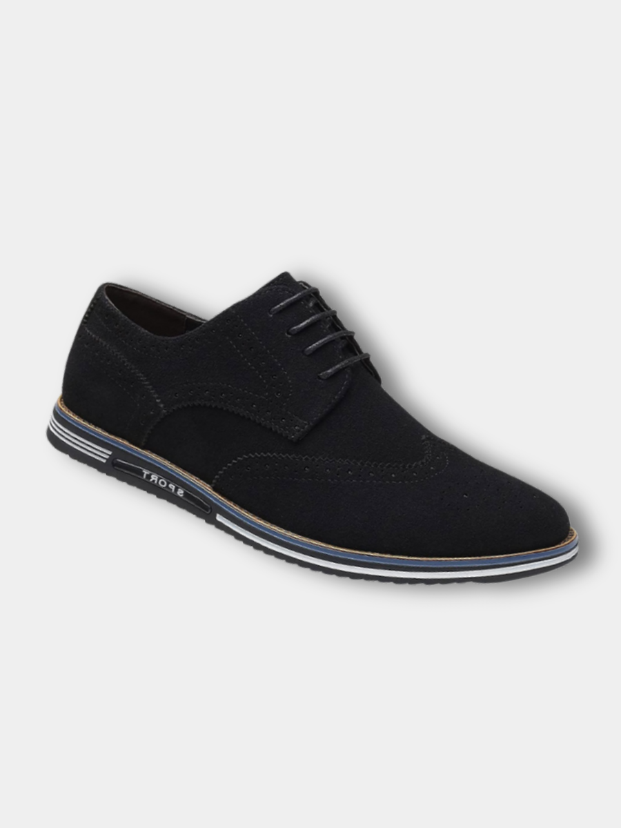 Logan | Men's Wingtip Lace-Up Oxford Shoes