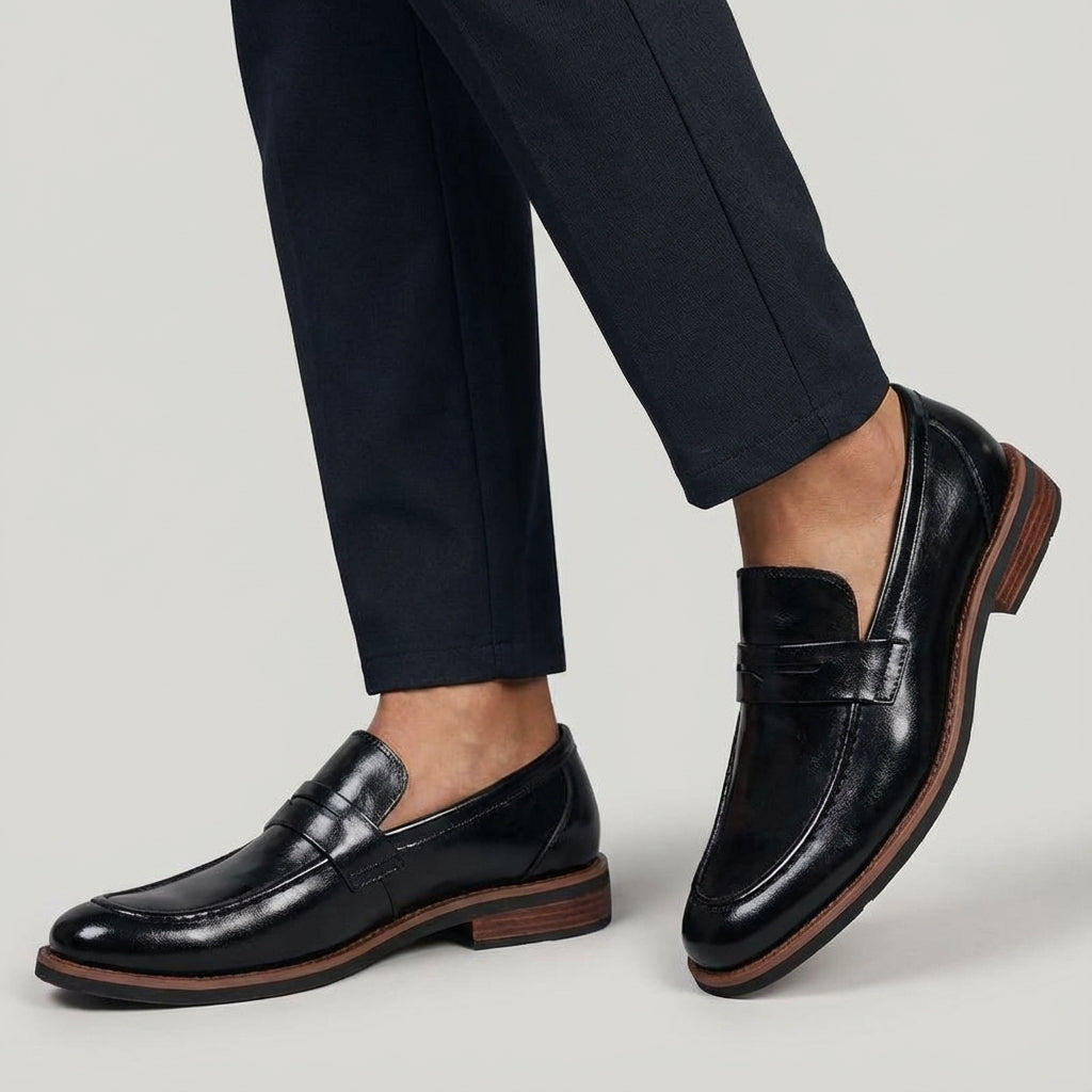 Louis | Men's Penny Loafer Slip-On Dress Shoes