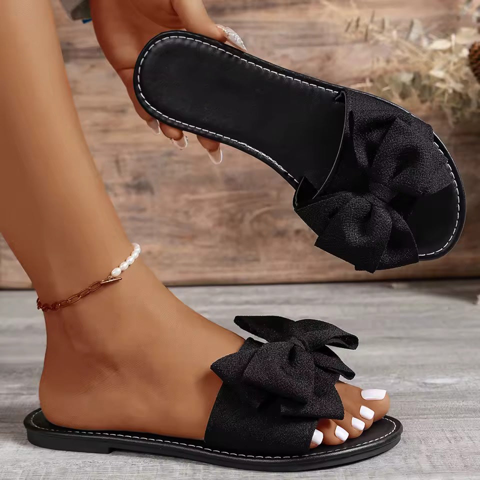 Marcia | Women's Bow Slide Sandals