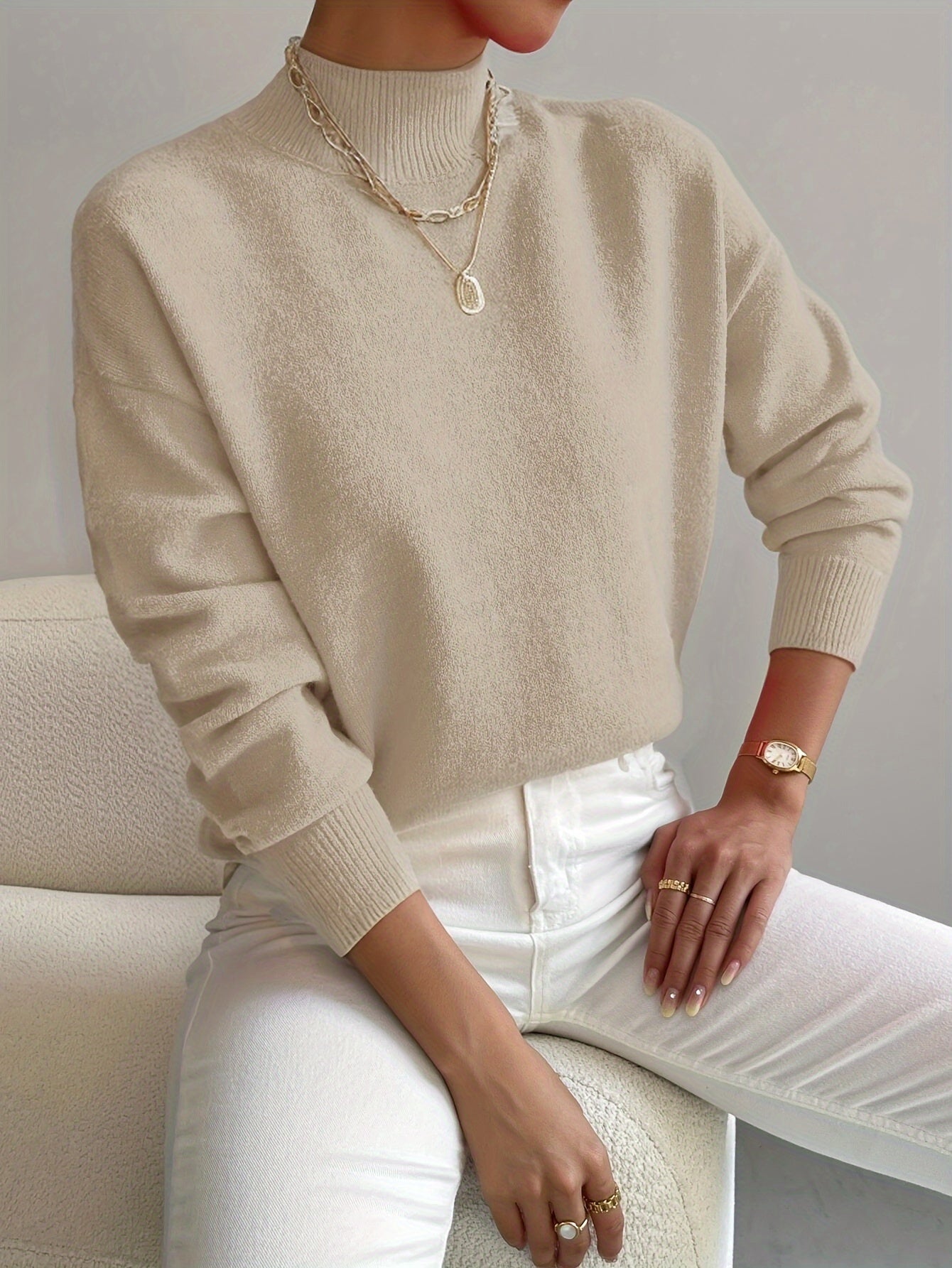 Ella | Women Elegant Turtleneck Sweater