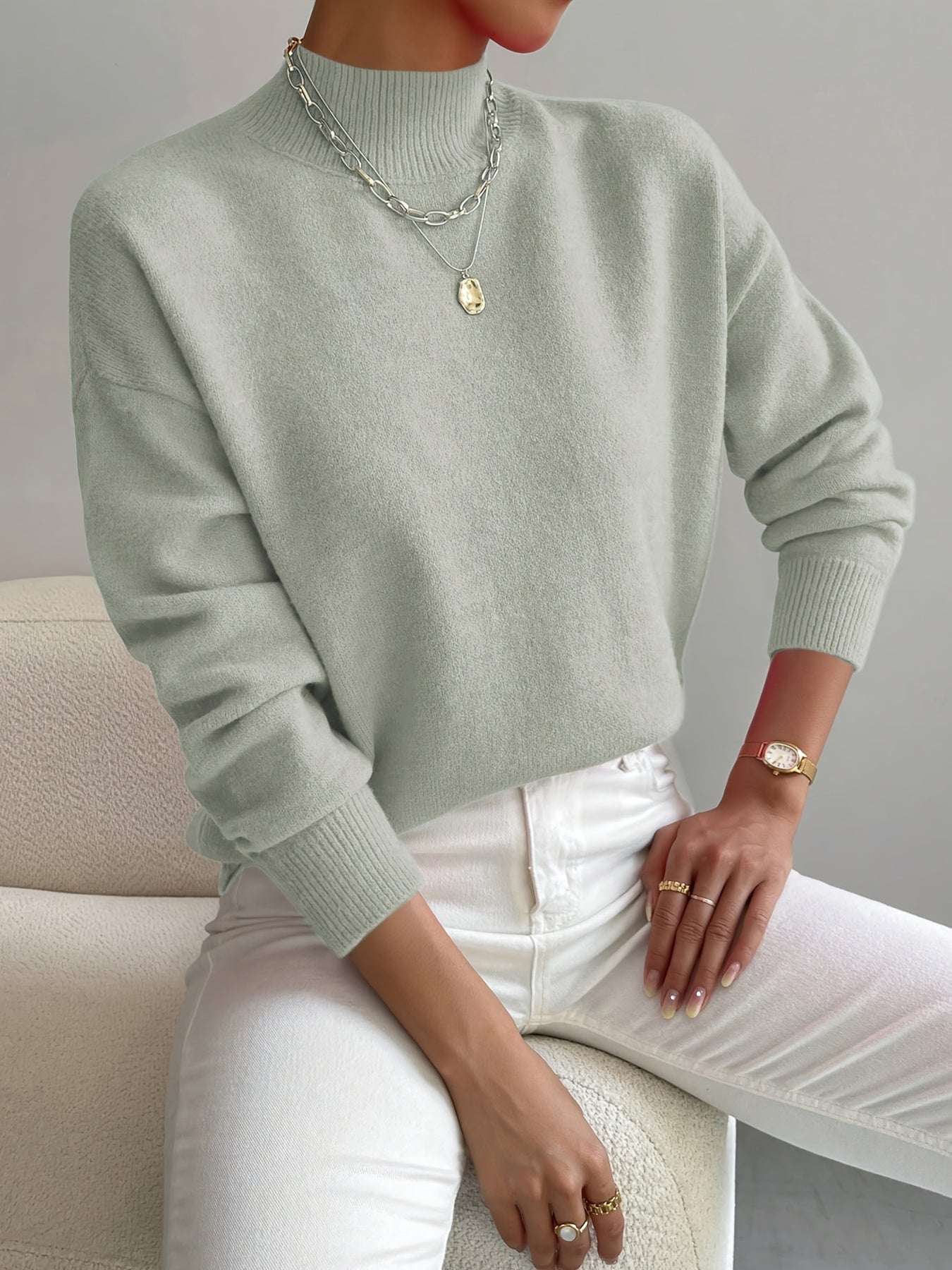 Ella | Women Elegant Turtleneck Sweater