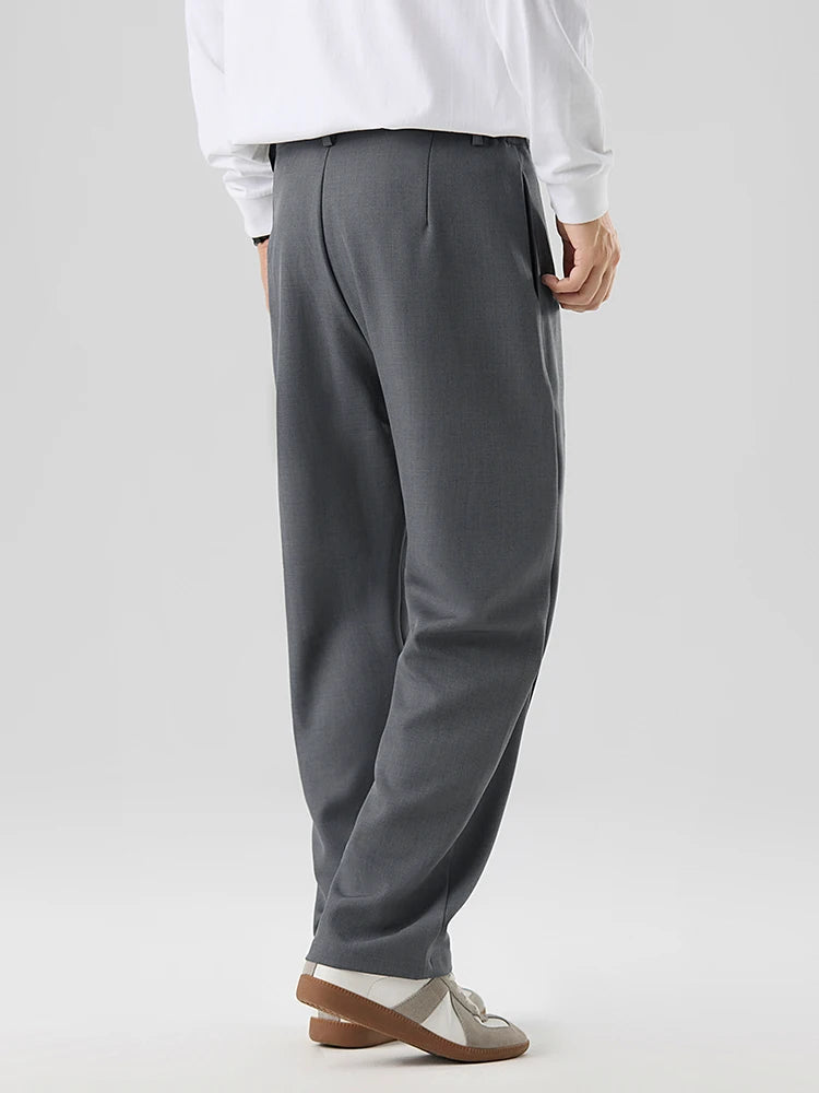 Mark | Men's Pleated Straight Leg Dress Pants