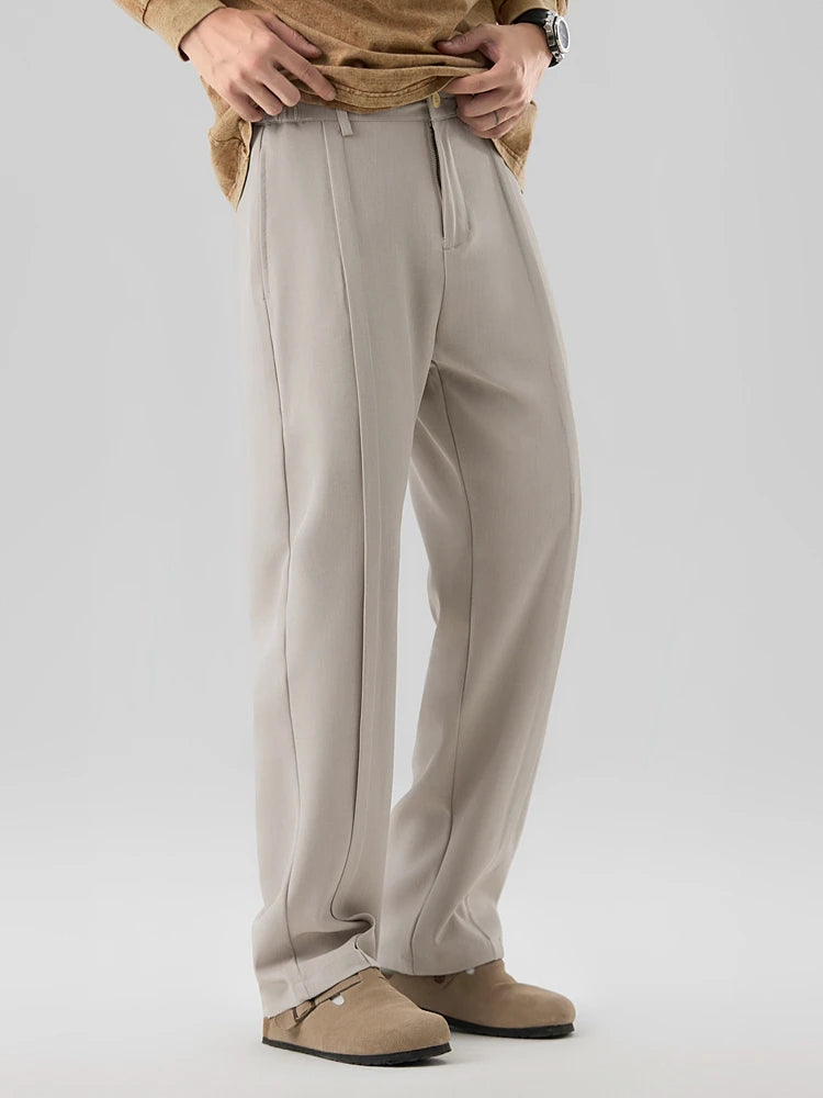 Mark | Men's Pleated Straight Leg Dress Pants