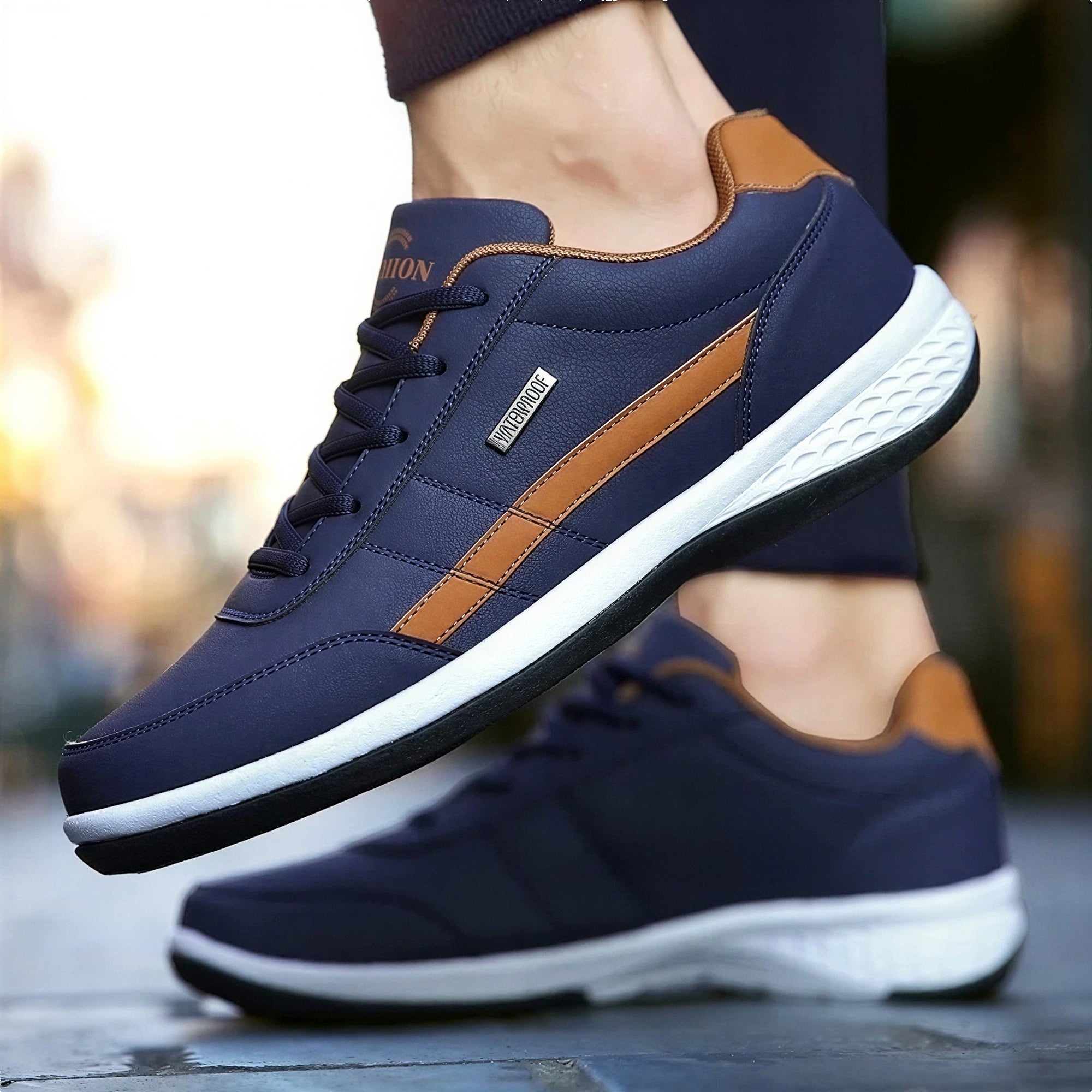 Martin | Men's Lace-Up Low Top Sneakers