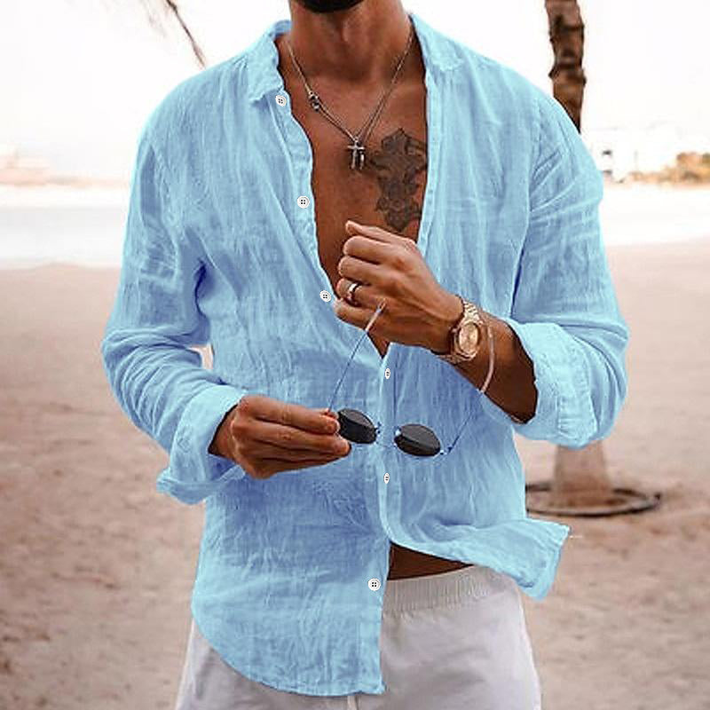 Matthew | Men's Long Sleeve Button-Down Shirt