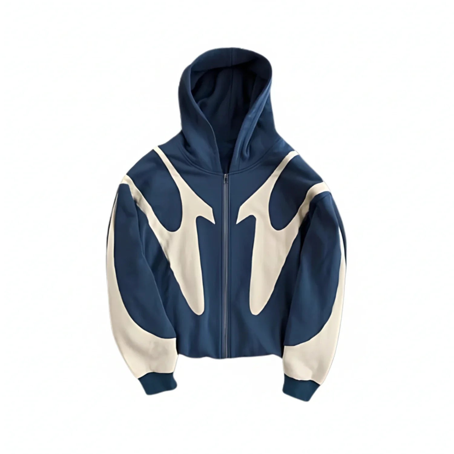 Full Zip Graphic Hoodie for Men