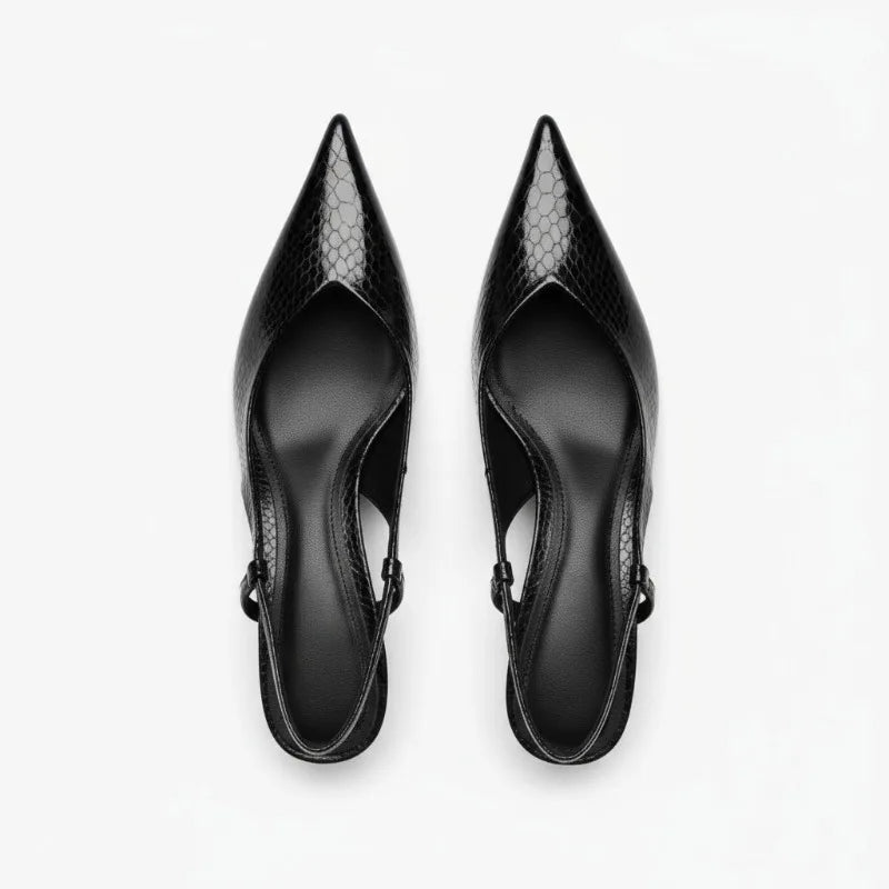 Monica | Women's Pointed Toe Slingback Heels