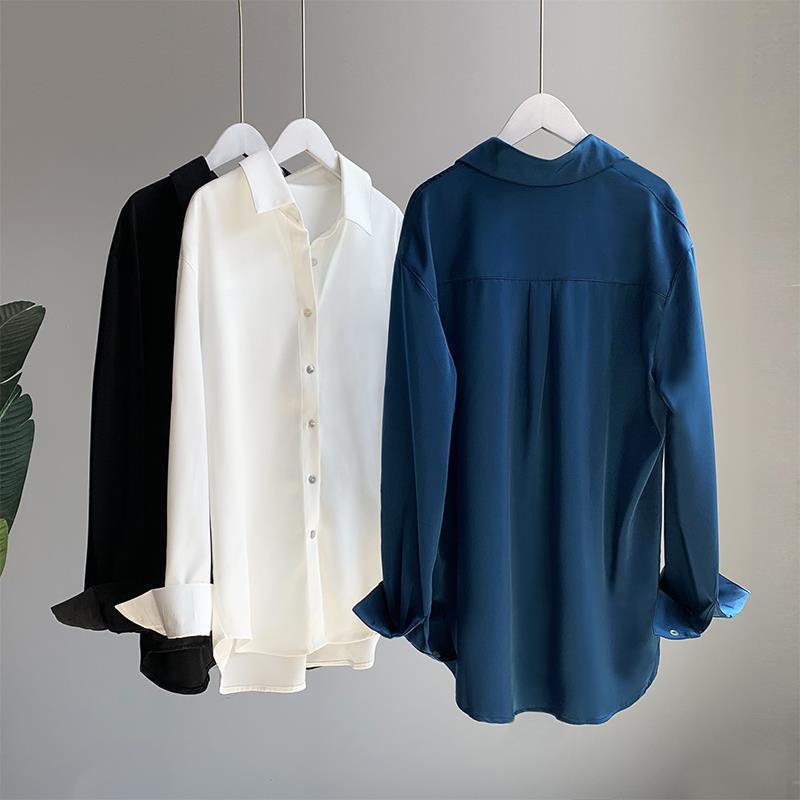 Nadia | Women's Long Sleeve Button-Down Blouse