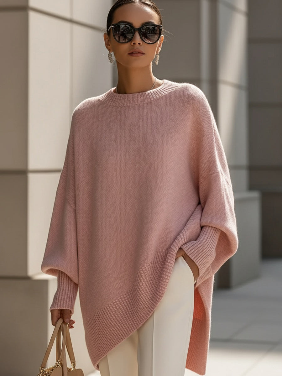 Nadia | Women's Oversized Crew Neck Sweater