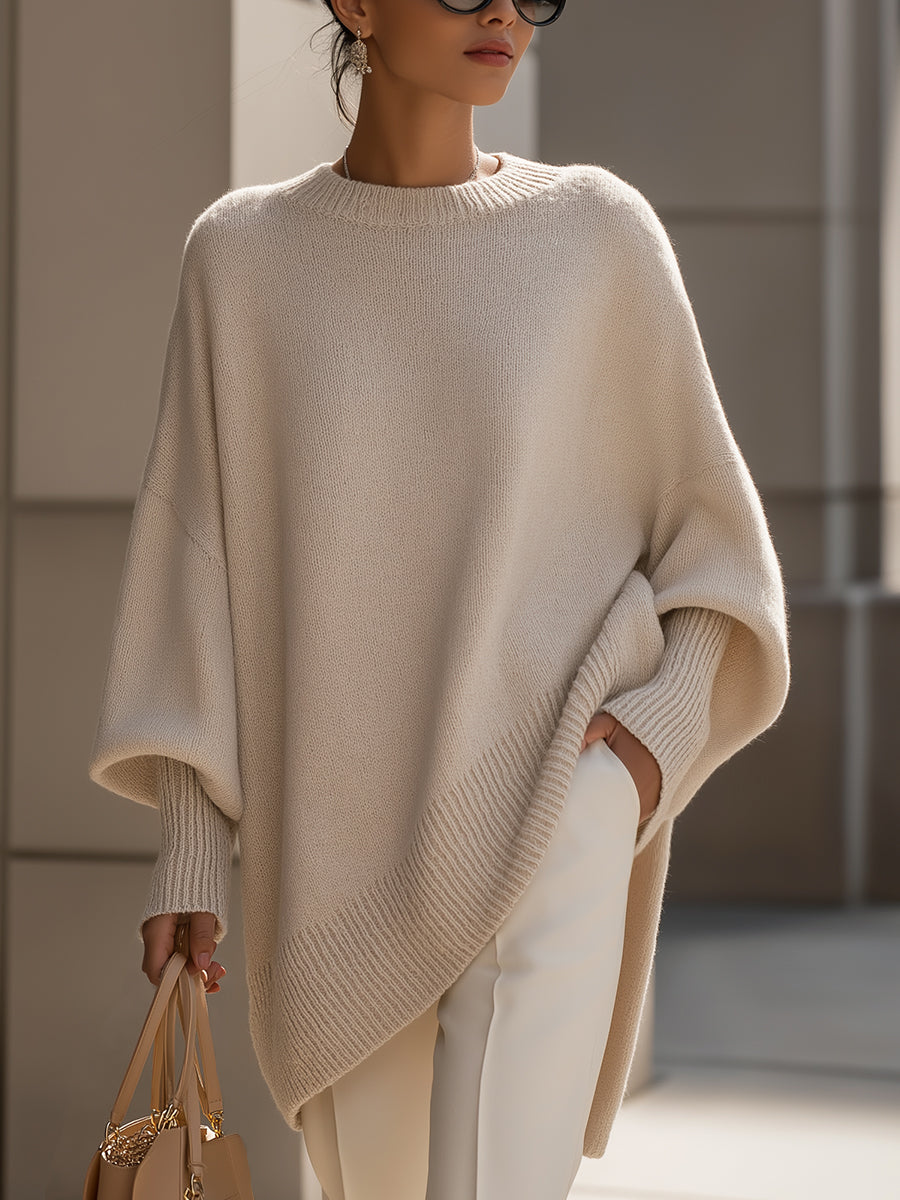 Nadia | Women's Oversized Crew Neck Sweater