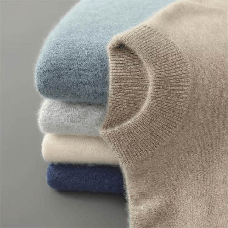 Nash | Men's Mock Neck Ribbed Knit Sweater