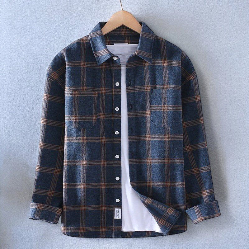 Noah | Men's Long-Sleeve Button-Up Casual Shirt