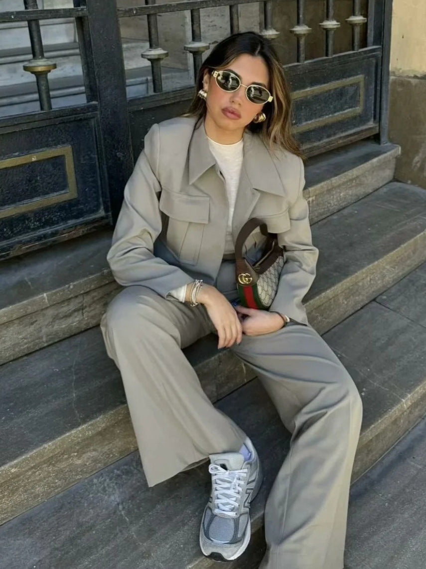 Olivia | Women's Wide Leg Two-Piece Set