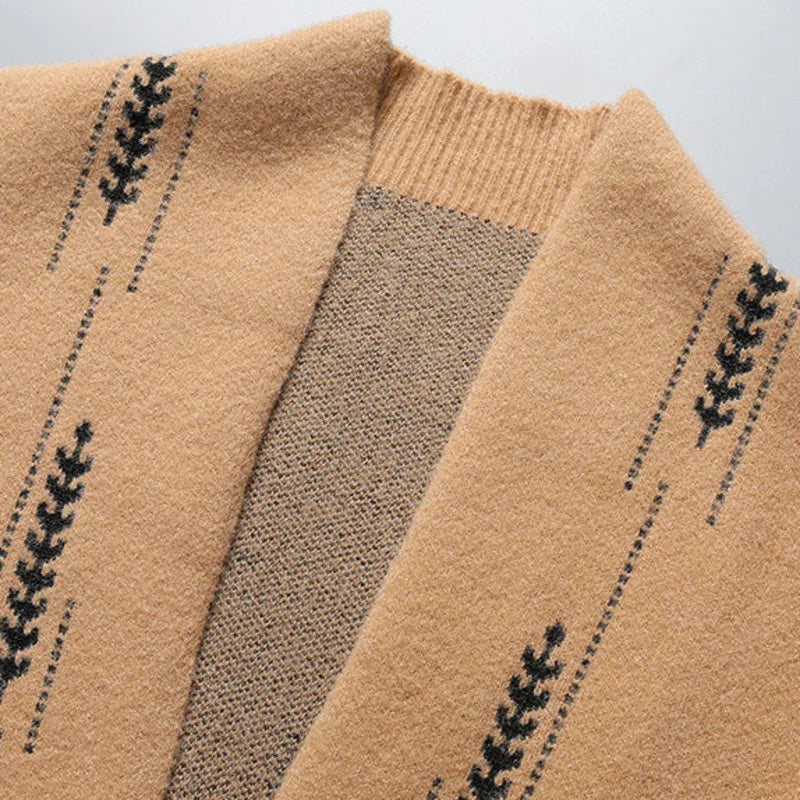 Oscar | Men's Long Sleeve Open Front Cardigan