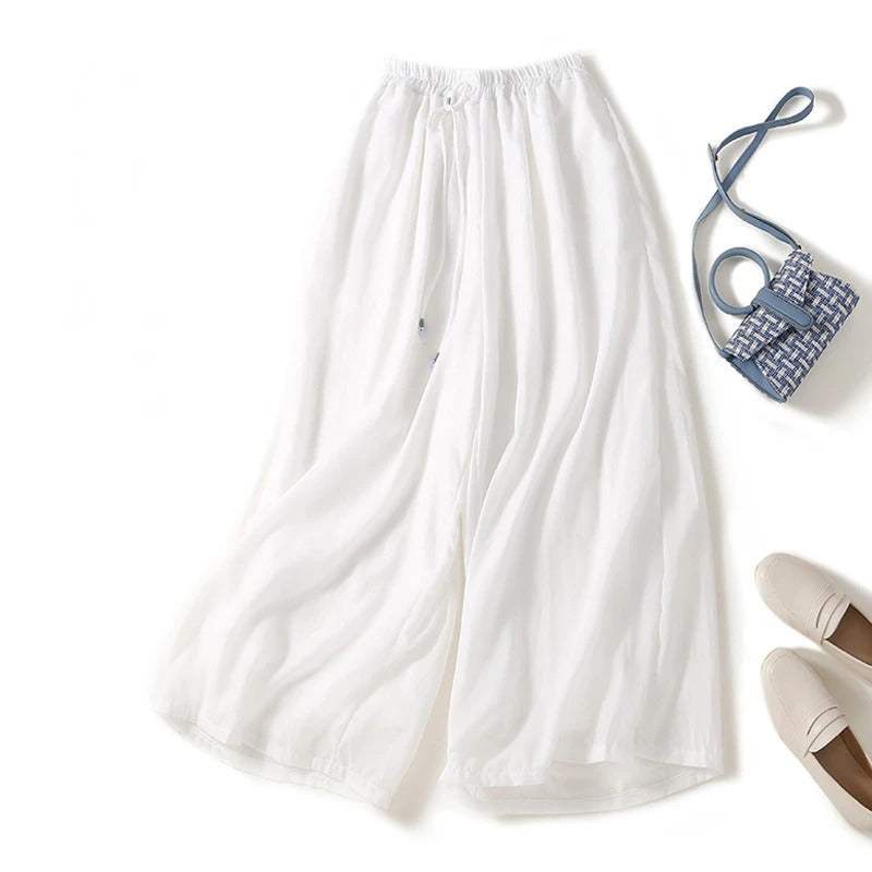 Patricia | Women's High-Waisted Wide Leg Pants
