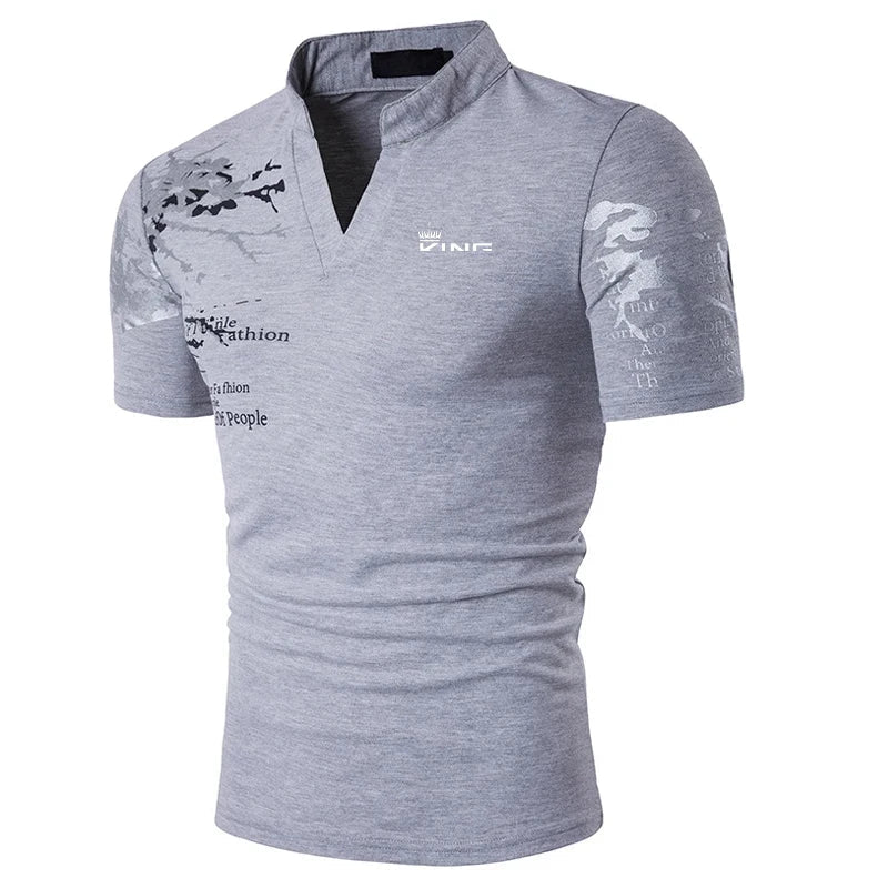 Patrick | Men's V-Neck Polo Shirt