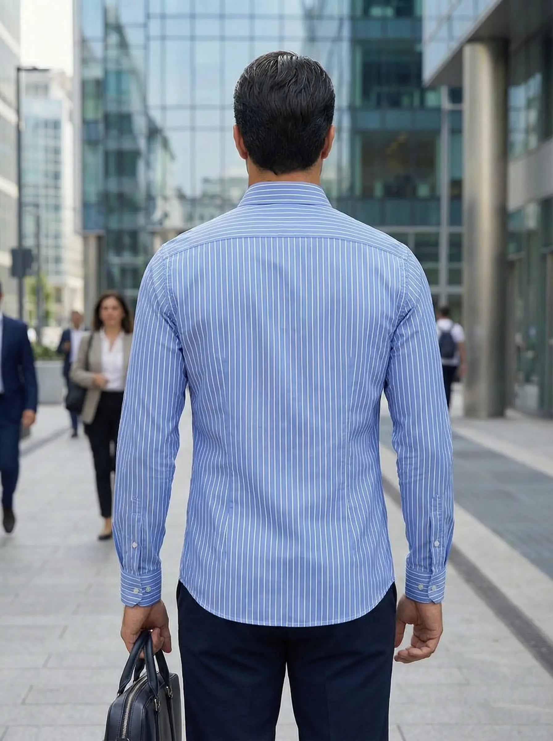 Percy | Men's Striped Button-Down Shirt