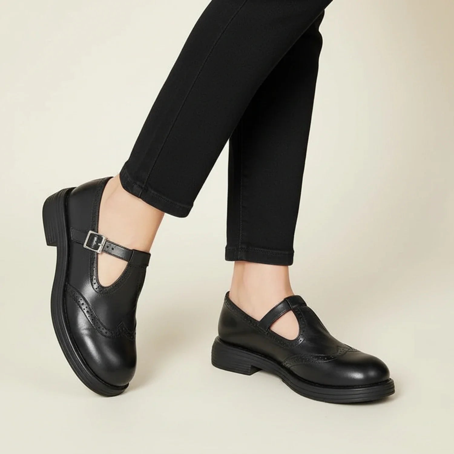 Classic Mary Jane T-Strap Shoes for Women