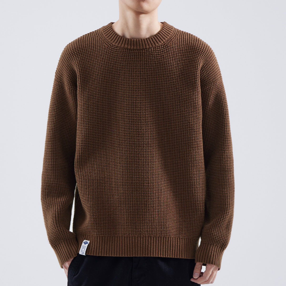 Reed | Men's Textured Crew Neck Sweater