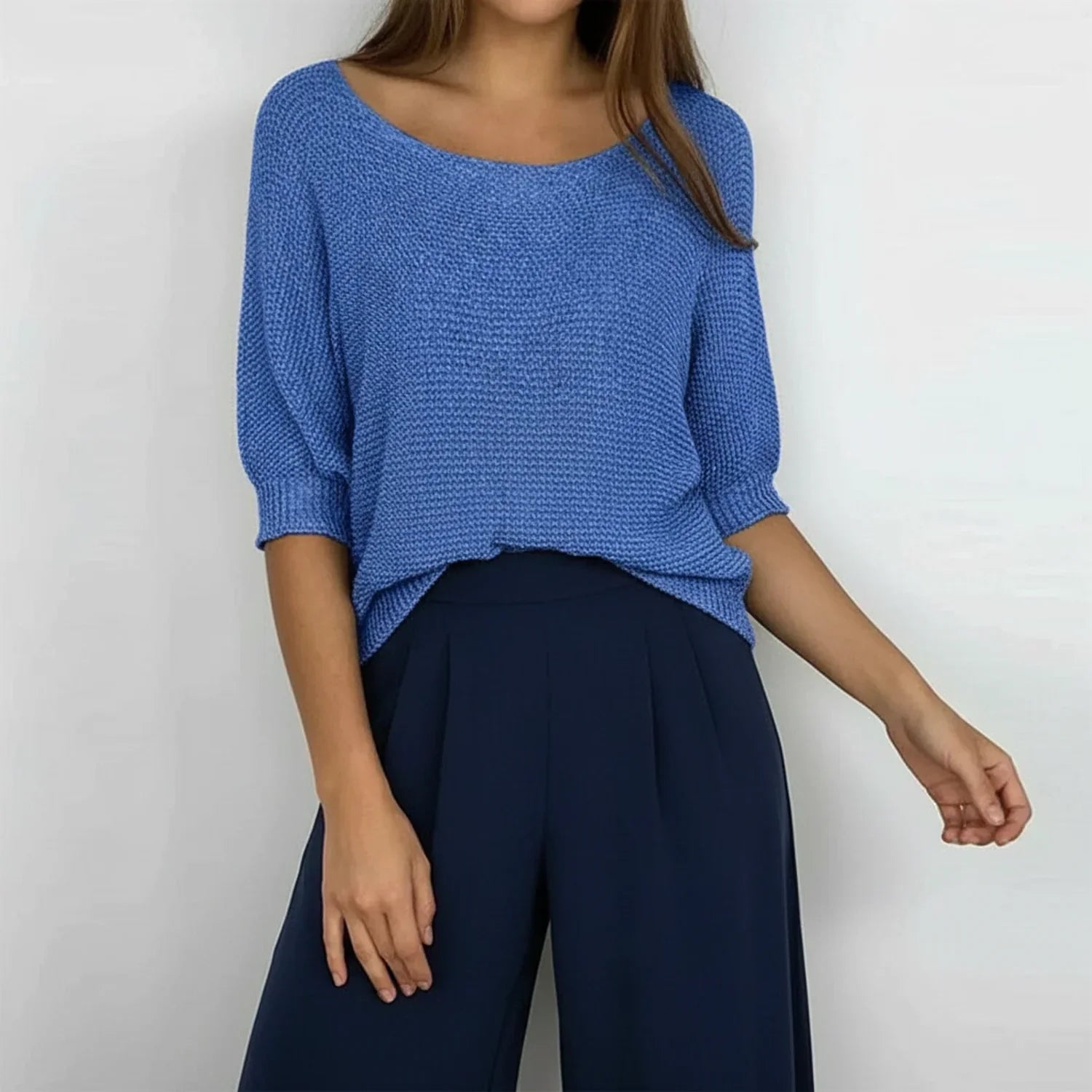 Loose Knit Pullover for Women