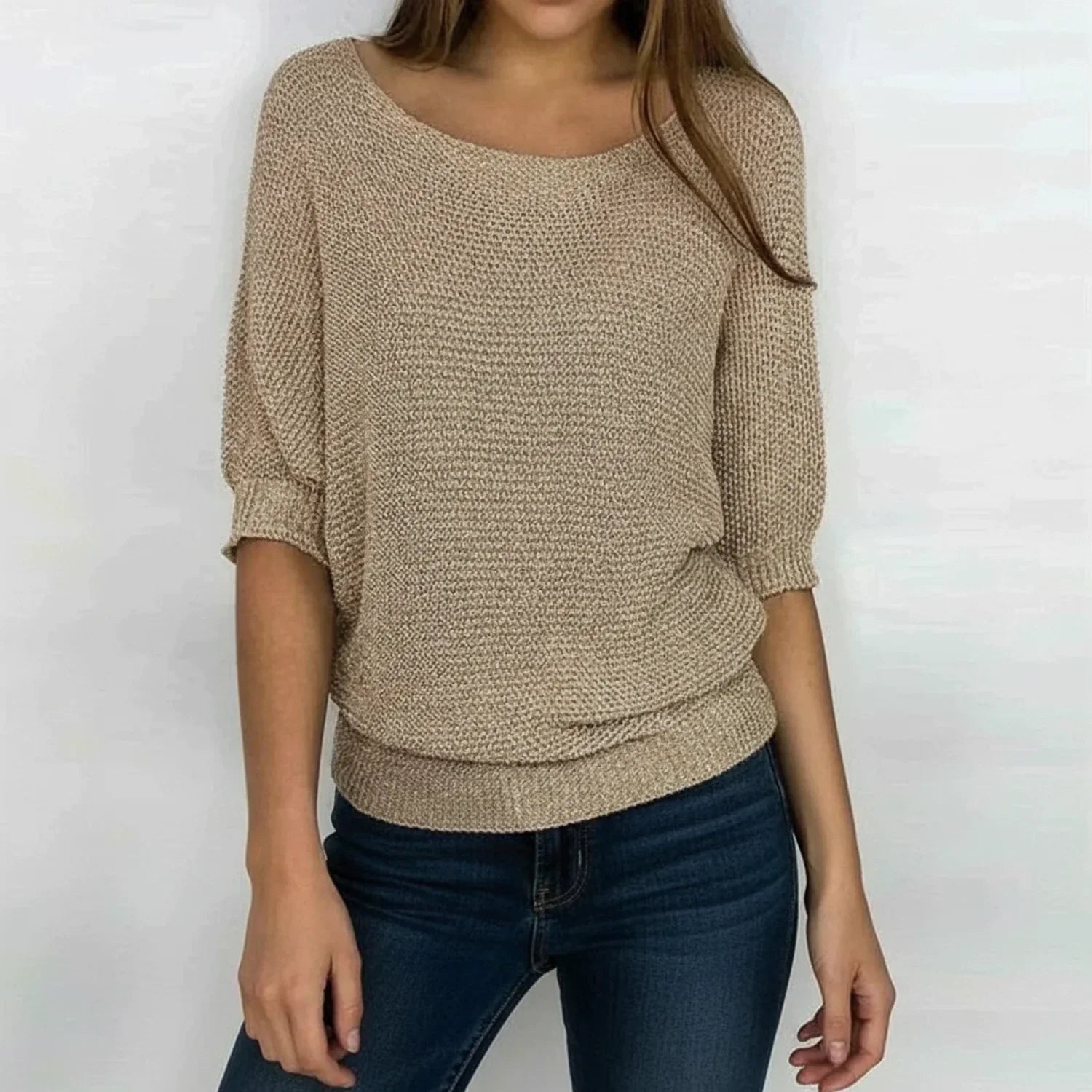 Loose Knit Pullover for Women