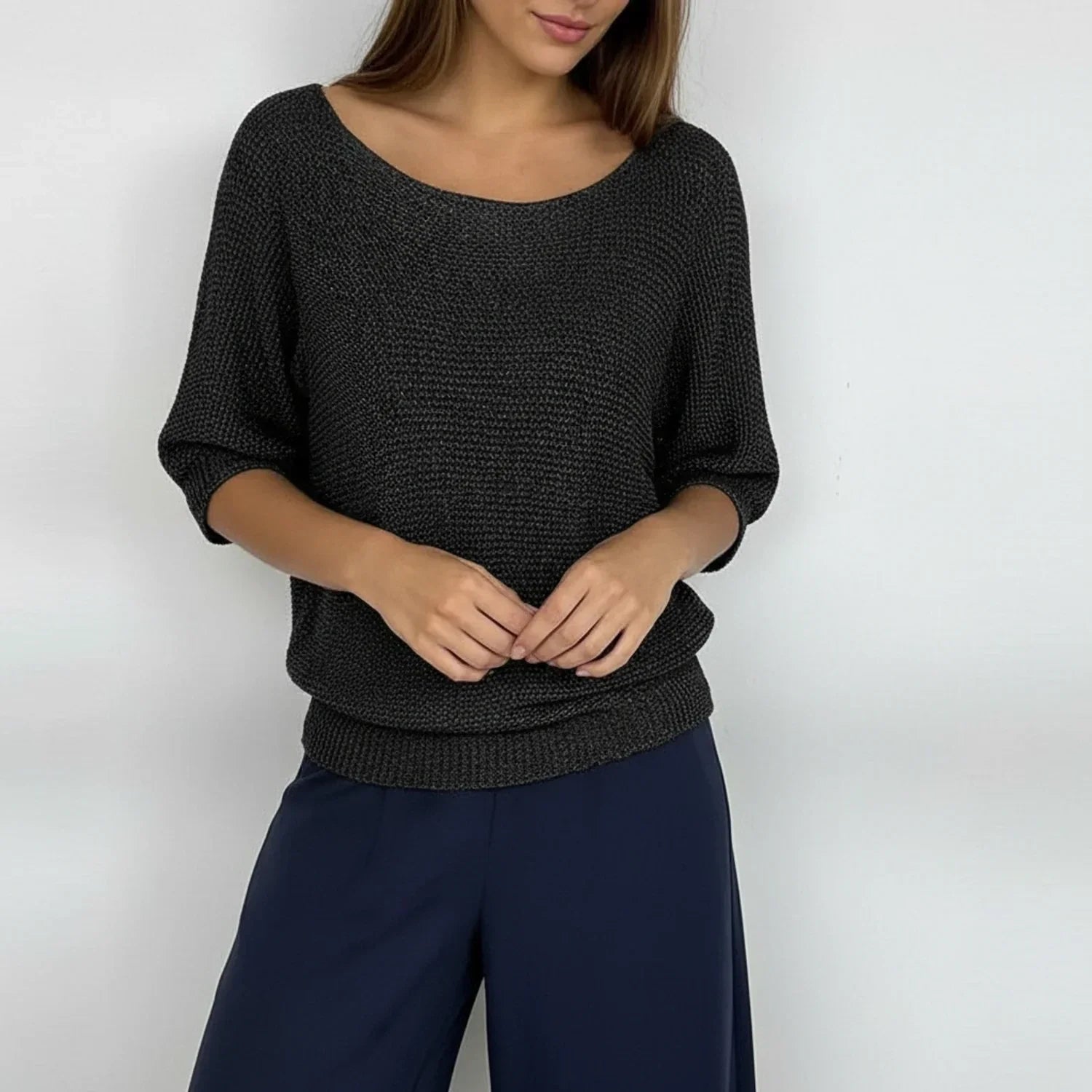 Loose Knit Pullover for Women