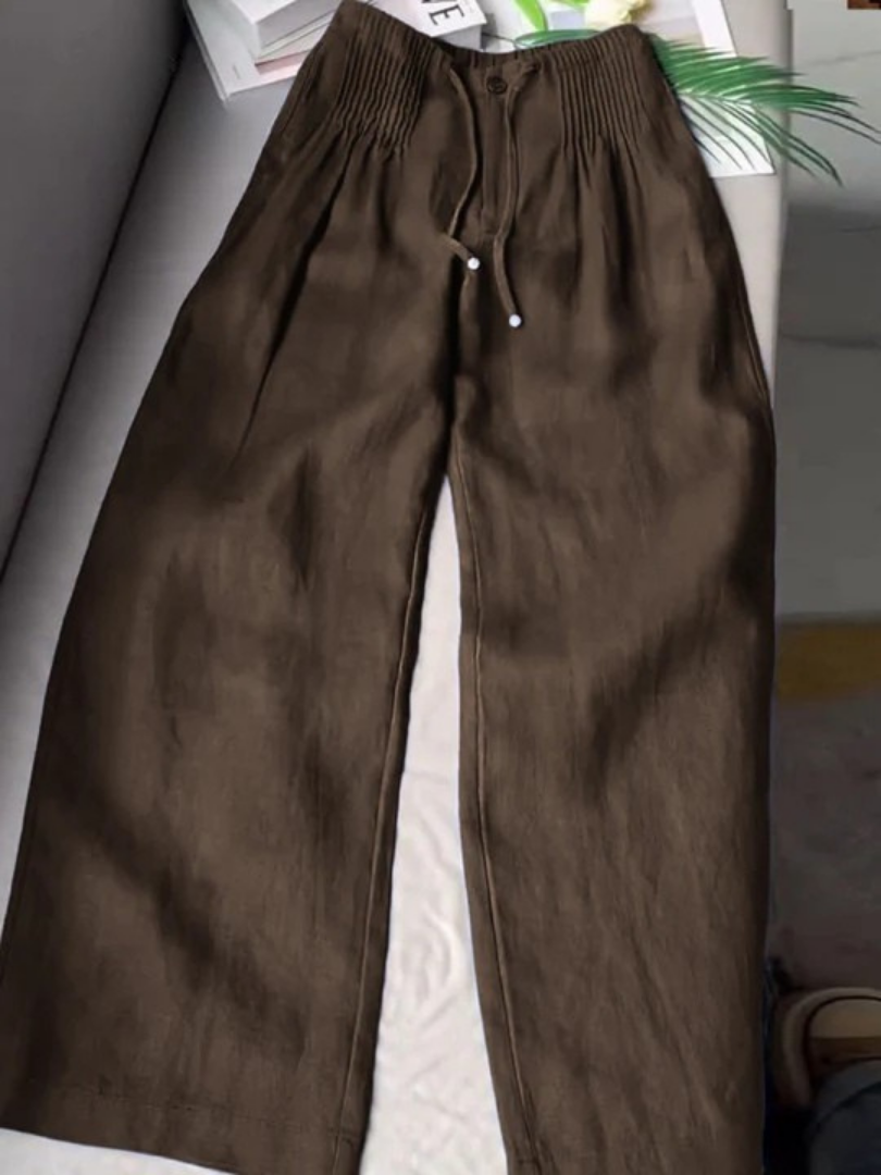 Robin | Women's High-Waisted Wide Leg Pants