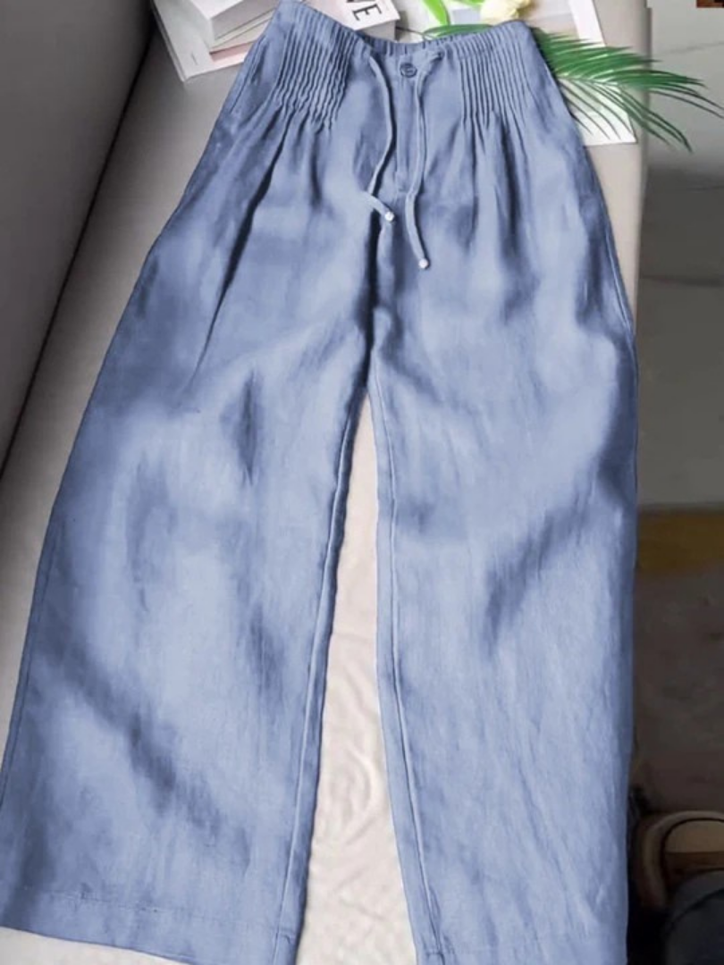 Robin | Women's High-Waisted Wide Leg Pants
