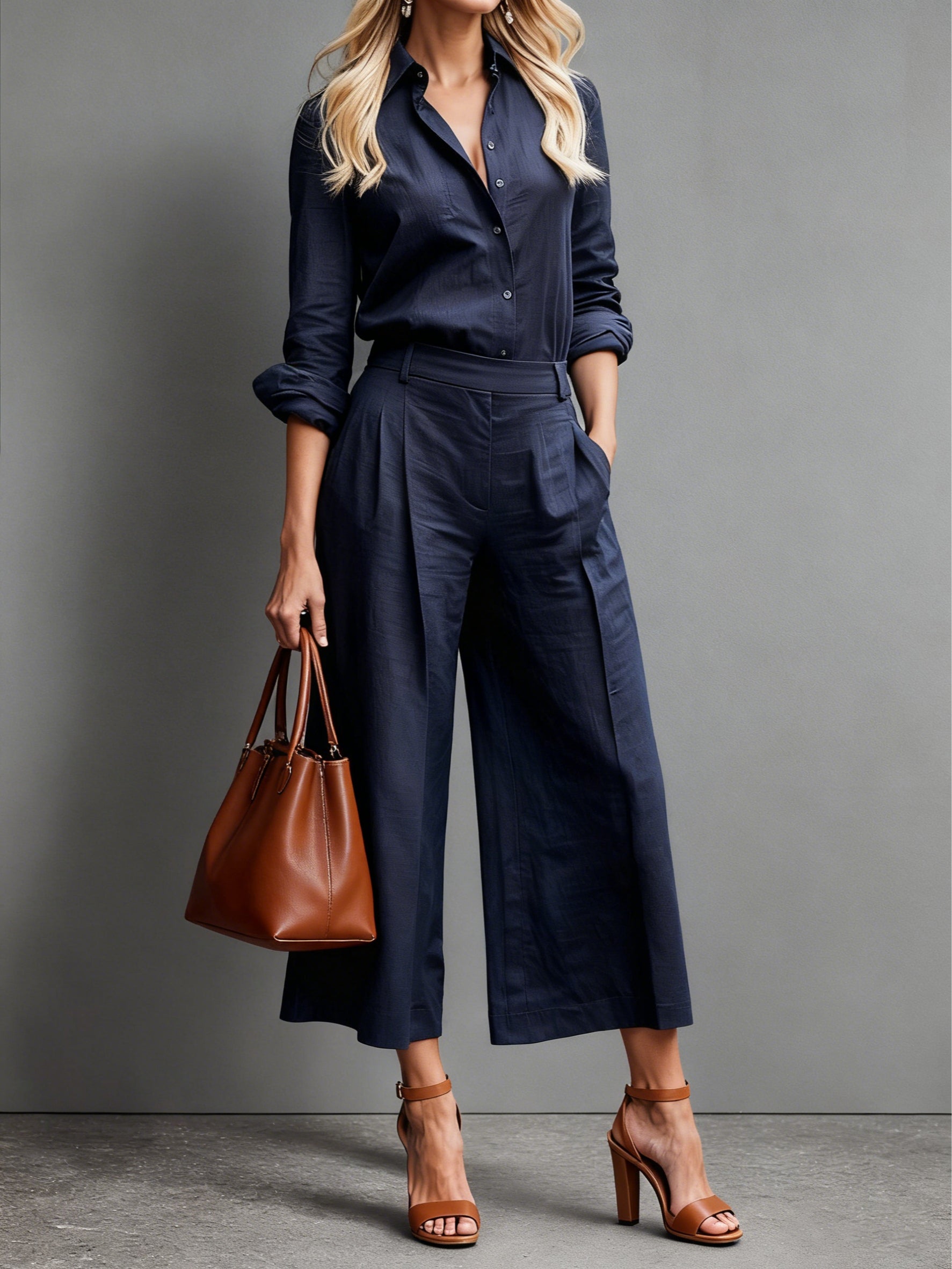 Rose | Women's Wide Leg Two-Piece Set