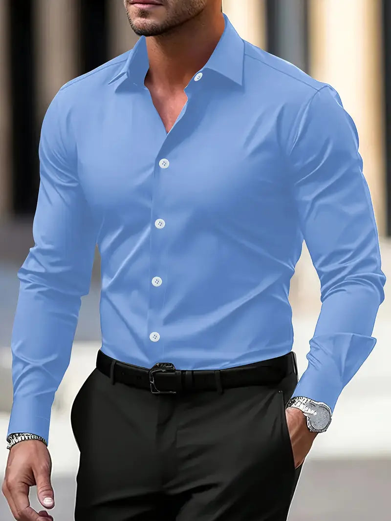 Rudy | Men's Long Sleeve Button-Down Shirt