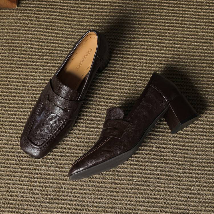 Sadie | Women's Slip-On Block Heel Loafers