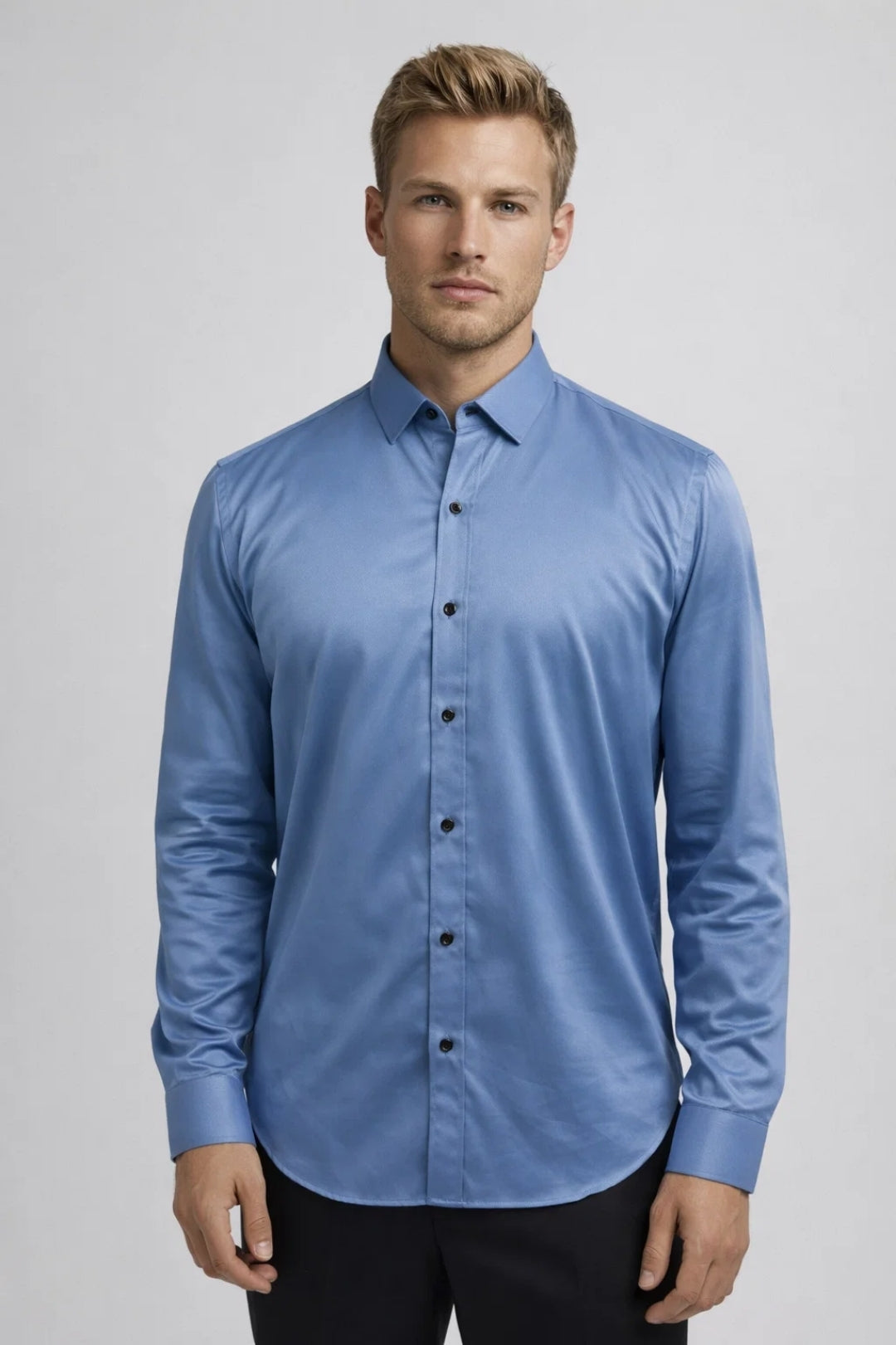 Sam | Men's Slim-Fit Button-Down Shirt