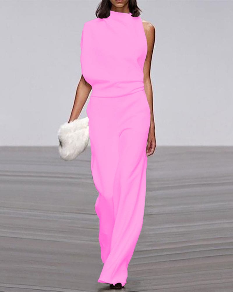 Sandra | Women's High-Waisted Wide Leg Dress Pants